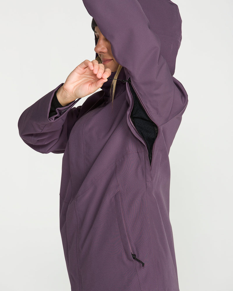 Load image into Gallery viewer, Volcom Women's Stoney Shadow Insulated Jacket Arctic Dust H0452657-AD0
