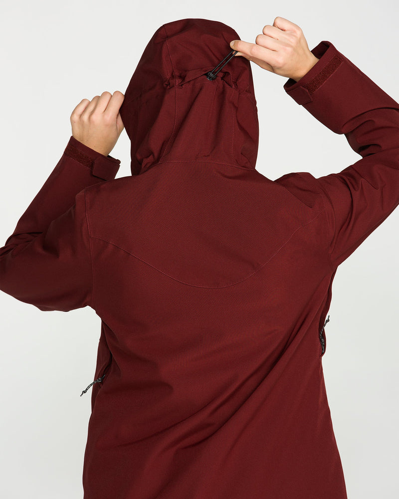 Load image into Gallery viewer, Volcom Women's Stoney Shadow Insulated Jacket Pinot H0452657-PN3
