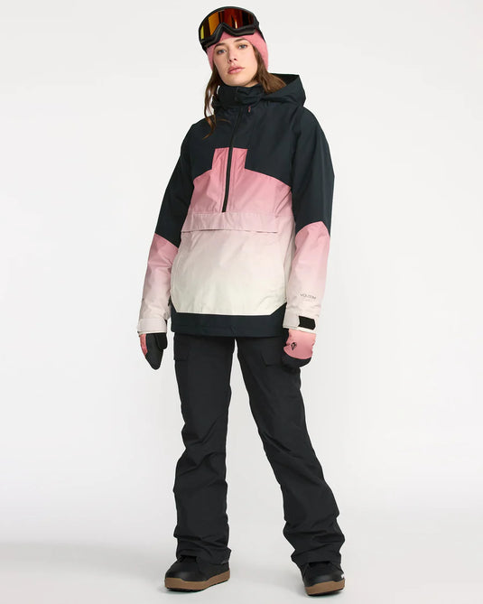 Volcom Women's Stonelark Gore-Tex Snow Pants Black H1352604-BLK