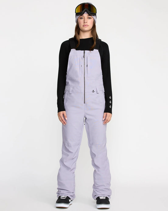 Volcom Women's Swift Bib Overall Snow Pants Lavender Aura H1352606-LVA