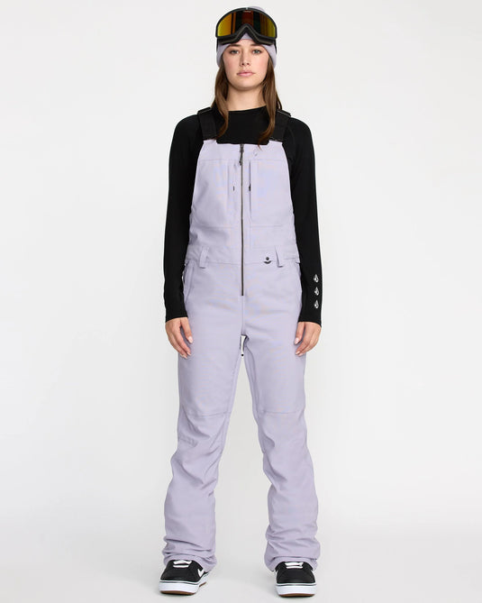 Volcom Women's Swift Bib Overall Snow Pants Lavender Aura H1352606-LVA