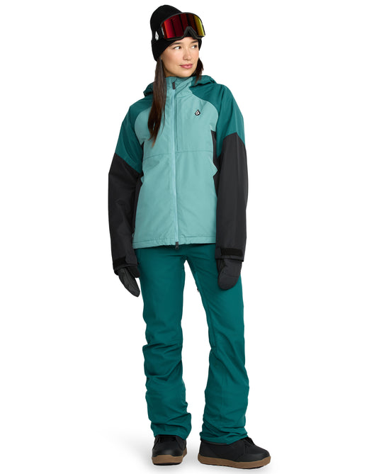 Volcom Women's Genus Stretch Snow Pants Atlantic Deep H1352609-ATD