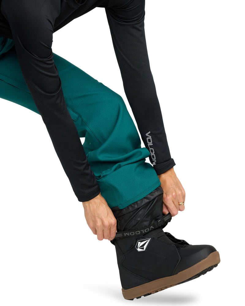 Load image into Gallery viewer, Volcom Women&#39;s Genus Stretch Snow Pants Atlantic Deep H1352609-ATD
