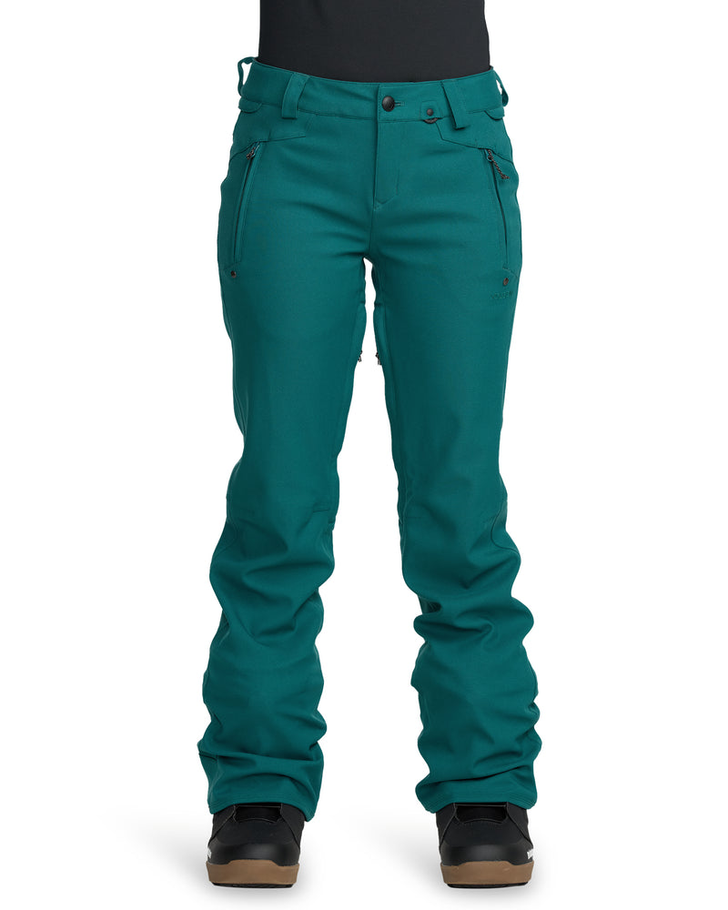 Load image into Gallery viewer, Volcom Women&#39;s Genus Stretch Snow Pants Atlantic Deep H1352609-ATD
