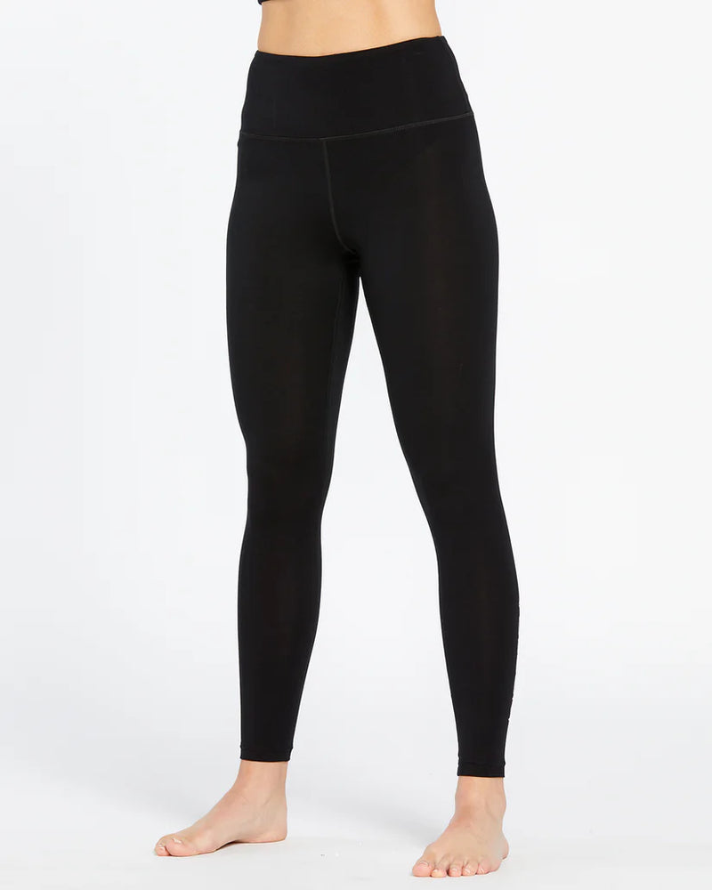Load image into Gallery viewer, Volcom Women&#39;s Merino Blend Base Layer Pants Black H2252501-BLK
