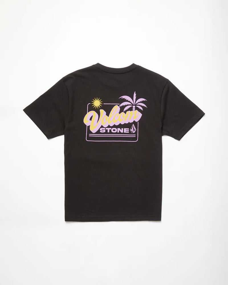 Load image into Gallery viewer, Volcom Kid&#39;s Ca Dreaming T-Shirt Black HA404VB8_BLK

