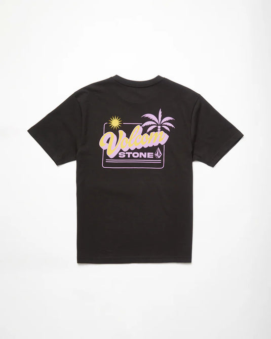 Volcom Kid's Ca Dreaming T-Shirt Black HA404VB8_BLK