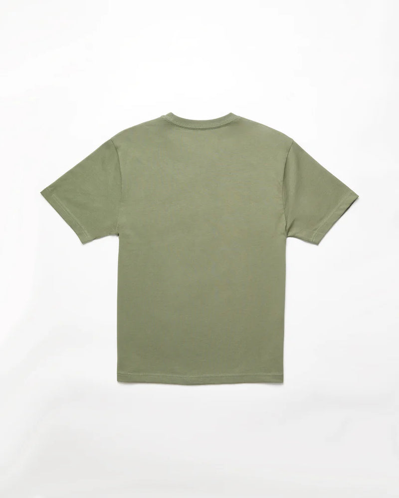 Load image into Gallery viewer, Volcom Kid&#39;s Pnw T-Shirt Light Olive HA412VB8_LTO
