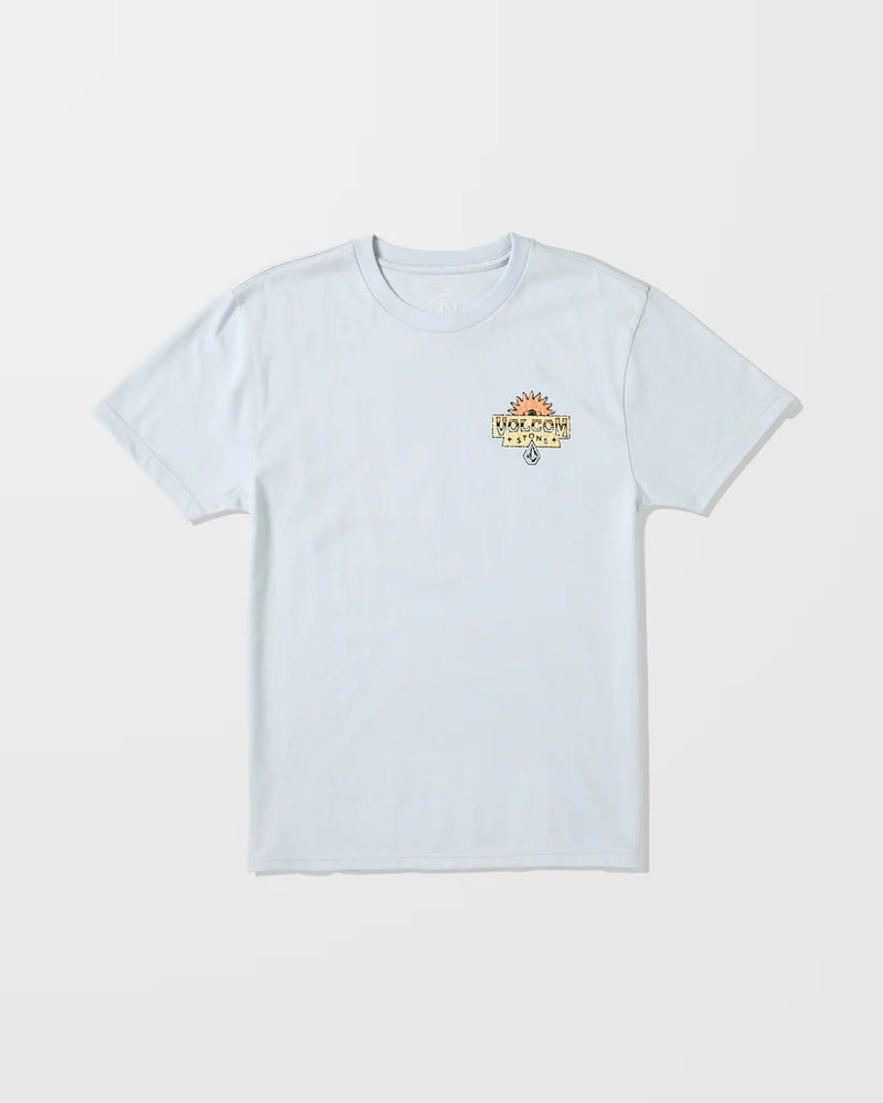 Load image into Gallery viewer, Volcom Kid&#39;s Sure Thing T-Shirt Ice Blue HA415VB8_ICB
