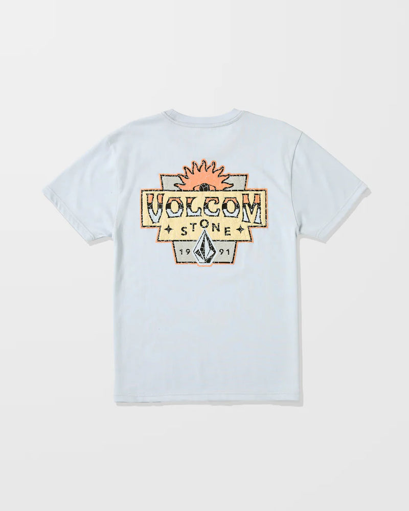 Load image into Gallery viewer, Volcom Kid&#39;s Sure Thing T-Shirt Ice Blue HA415VB8_ICB
