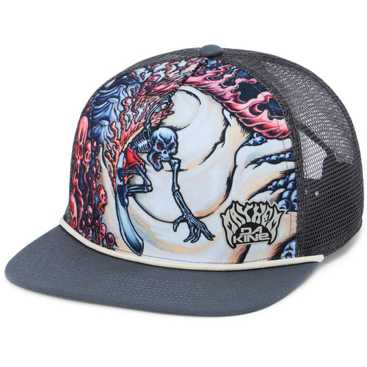 Dakine Unisex High Crown Trucker Hat X Mayhem - Mayhem Marron 10004706