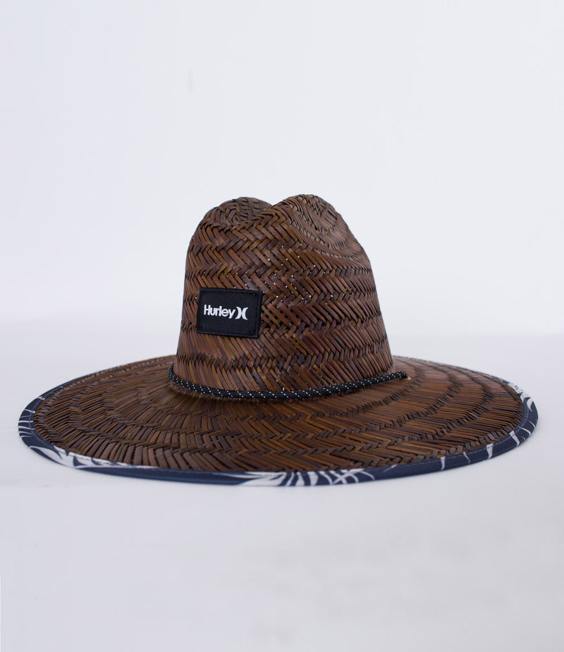 Load image into Gallery viewer, Hurley Men&#39;s Java Straw Lifeguard Hat Brown HIHM0227-237
