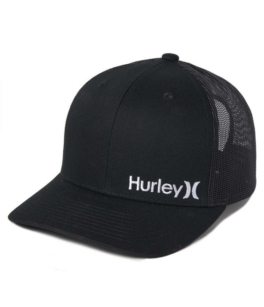 Hurley Corp Staple Trucker Hat Black HNHM0006-010