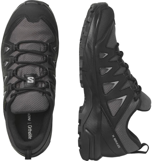 Salomon X Braze Gore-Tex Shoes Magnet/Black/Black L4718070024
