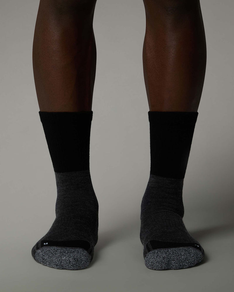 Load image into Gallery viewer, The North Face Unisex Hiking Crew Socks TNF Black NF0A882KJK3
