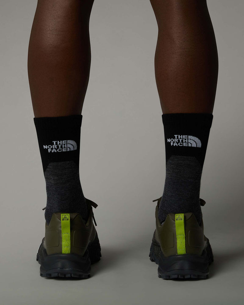 Load image into Gallery viewer, The North Face Unisex Hiking Crew Socks TNF Black NF0A882KJK3

