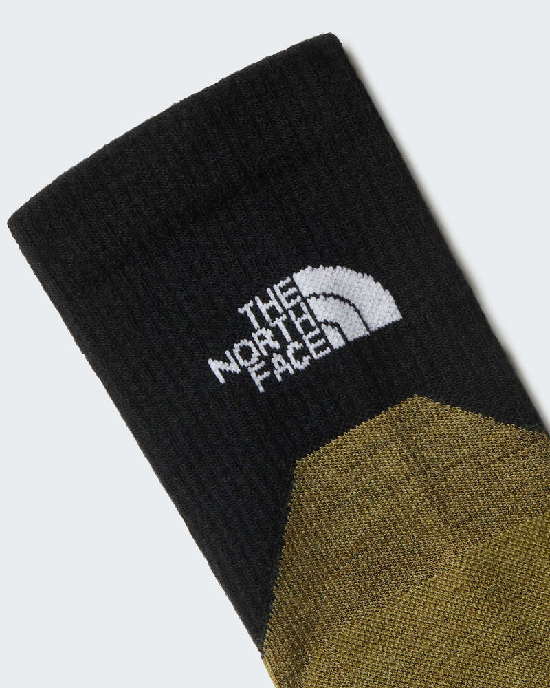 Load image into Gallery viewer, The North Face Unisex Hiking Crew Socks Cedar-TNF Black NF0A882KKAL
