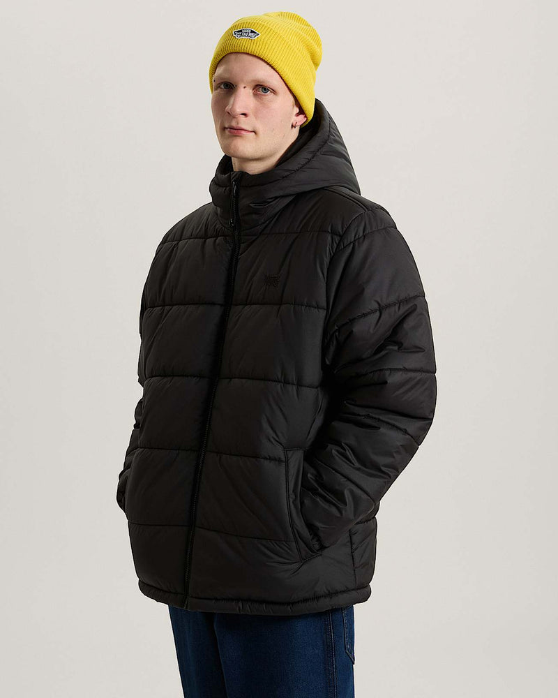 Load image into Gallery viewer, Vans Men's Hillgate Puffer Jacket Black VN000PJ9BLK
