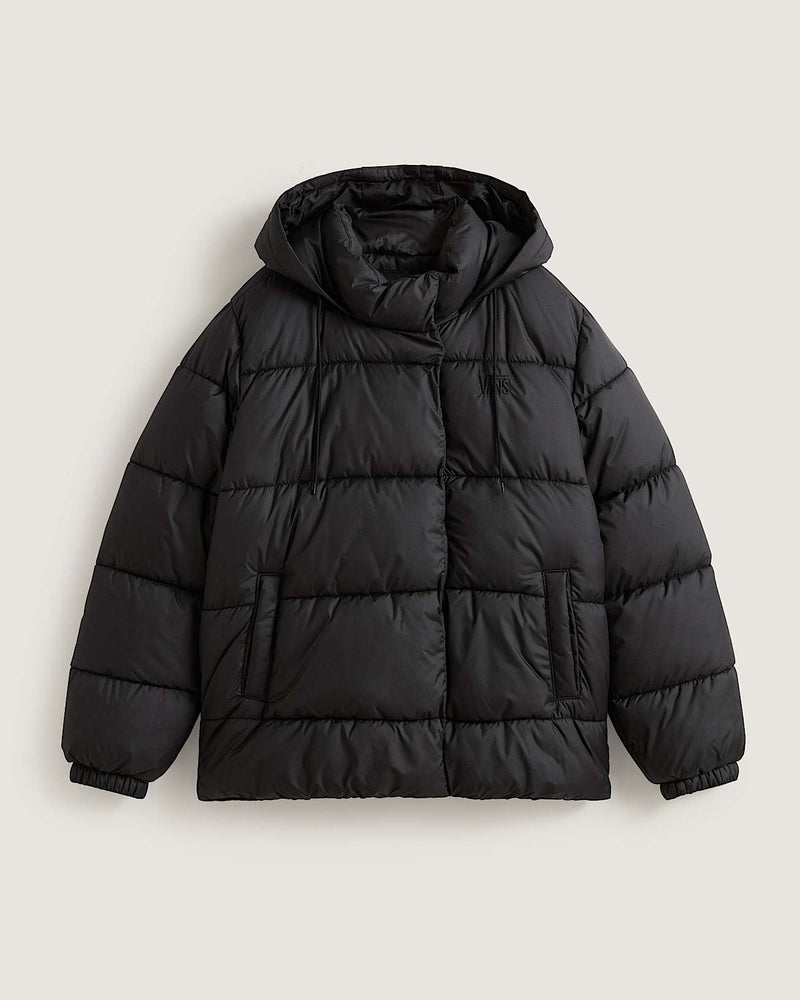 Load image into Gallery viewer, Vans Women's Hillgate Regular Length Puffer Black VN00101QBLK
