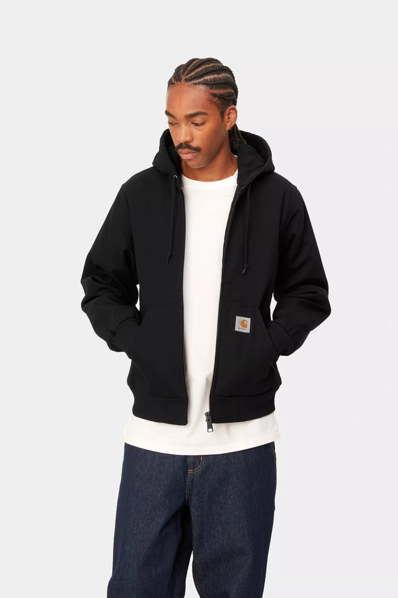 Load image into Gallery viewer, Carhartt Men's Marquette Full-Zip Sweatshirt Black K122-BLK
