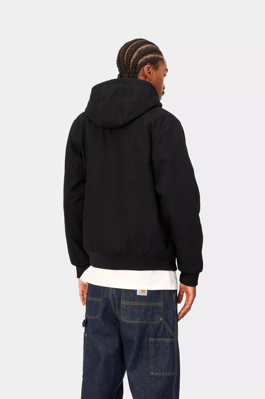 Carhartt Men's Marquette Full-Zip Sweatshirt Black K122-BLK