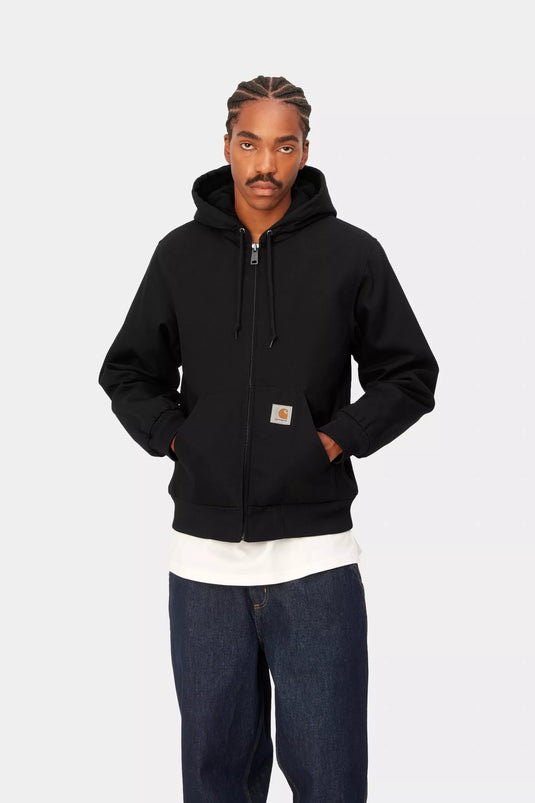 Carhartt Men's Marquette Full-Zip Sweatshirt Black K122-BLK