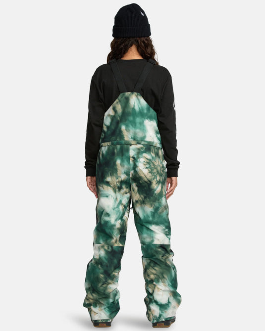 Volcom Kids' Barkley Insulated Bib Overall Shamrock Heather I1252600-GRN