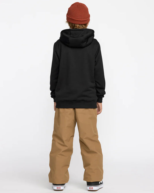 Volcom Kids' Hydro Fleece Hoodie Black I4152600-BLK