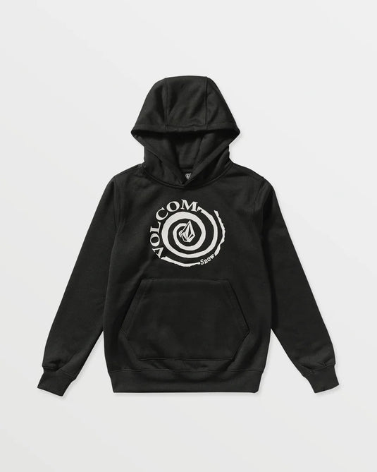 Volcom Kids' Hydro Fleece Hoodie Black I4152600-BLK