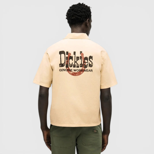 Dickies Men's Vernal Short Sleeve Shirt Wood Ash DK0A88O8L17