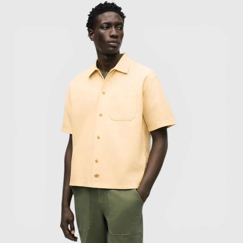Load image into Gallery viewer, Dickies Men's Vernal Short Sleeve Shirt Wood Ash DK0A88O8L17

