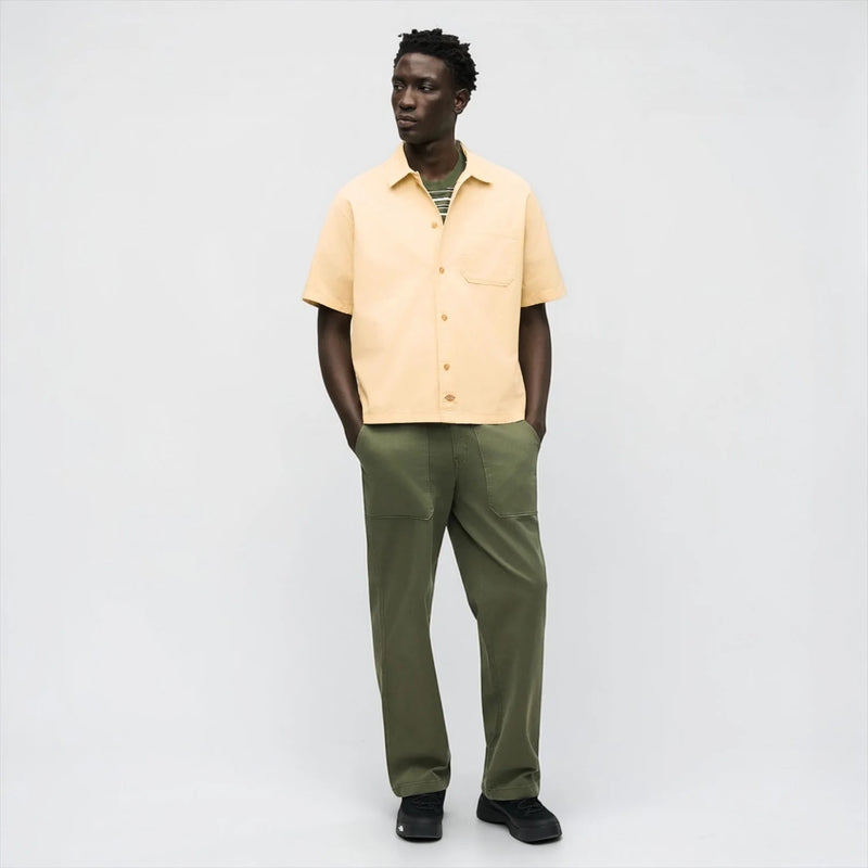 Load image into Gallery viewer, Dickies Men's Vernal Short Sleeve Shirt Wood Ash DK0A88O8L17
