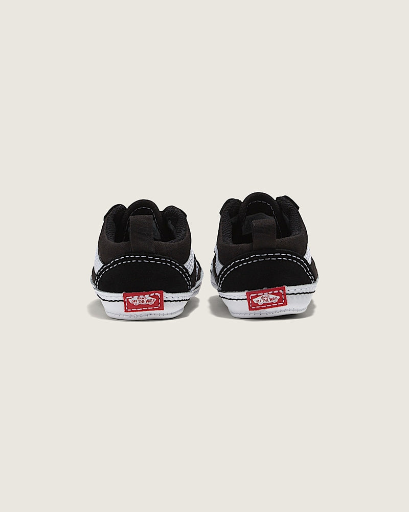 Load image into Gallery viewer, Vans Infant Old Skool Crib Shoes Black/True White VN0A3U8K6BT
