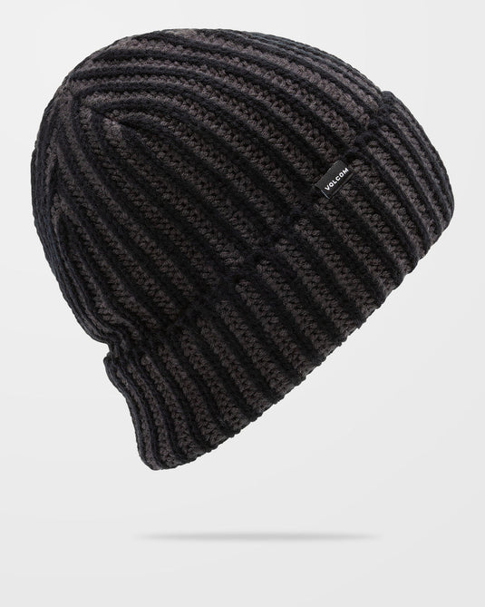 Volcom Men's Knit Stoned Beanie Dark Grey J5852652-DGY