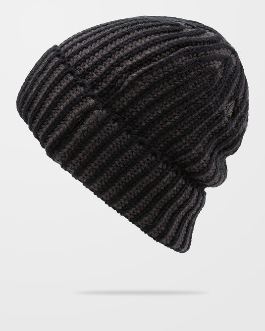 Volcom Men's Knit Stoned Beanie Dark Grey J5852652-DGY