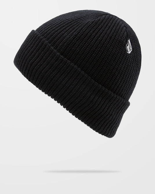 Volcom Kids' Sweep Lined Beanie Black J5852657-BLK