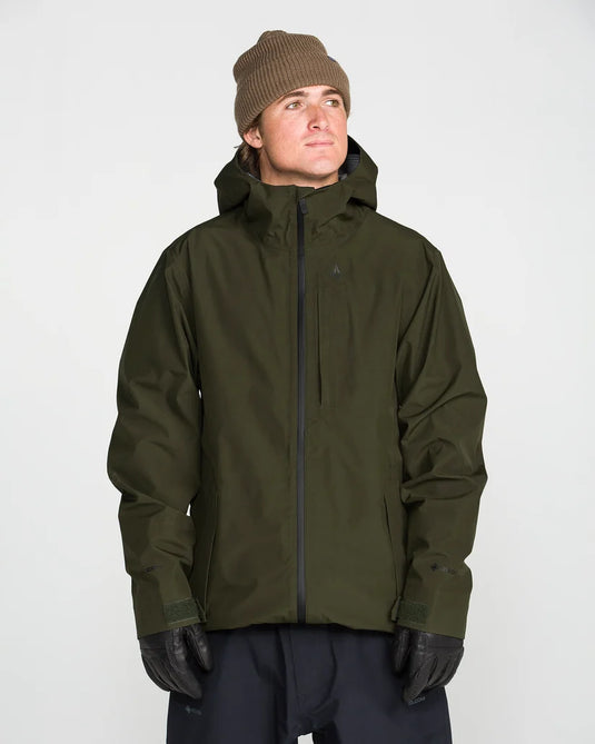 Volcom Men's Sweep Beanie Dark Green J5852658-DGN