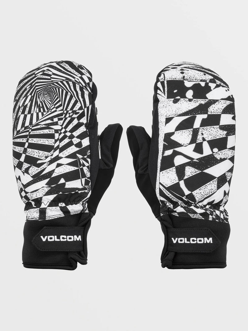 Load image into Gallery viewer, Volcom V.Co Nyle Mittens Black/White J6852409-BWH
