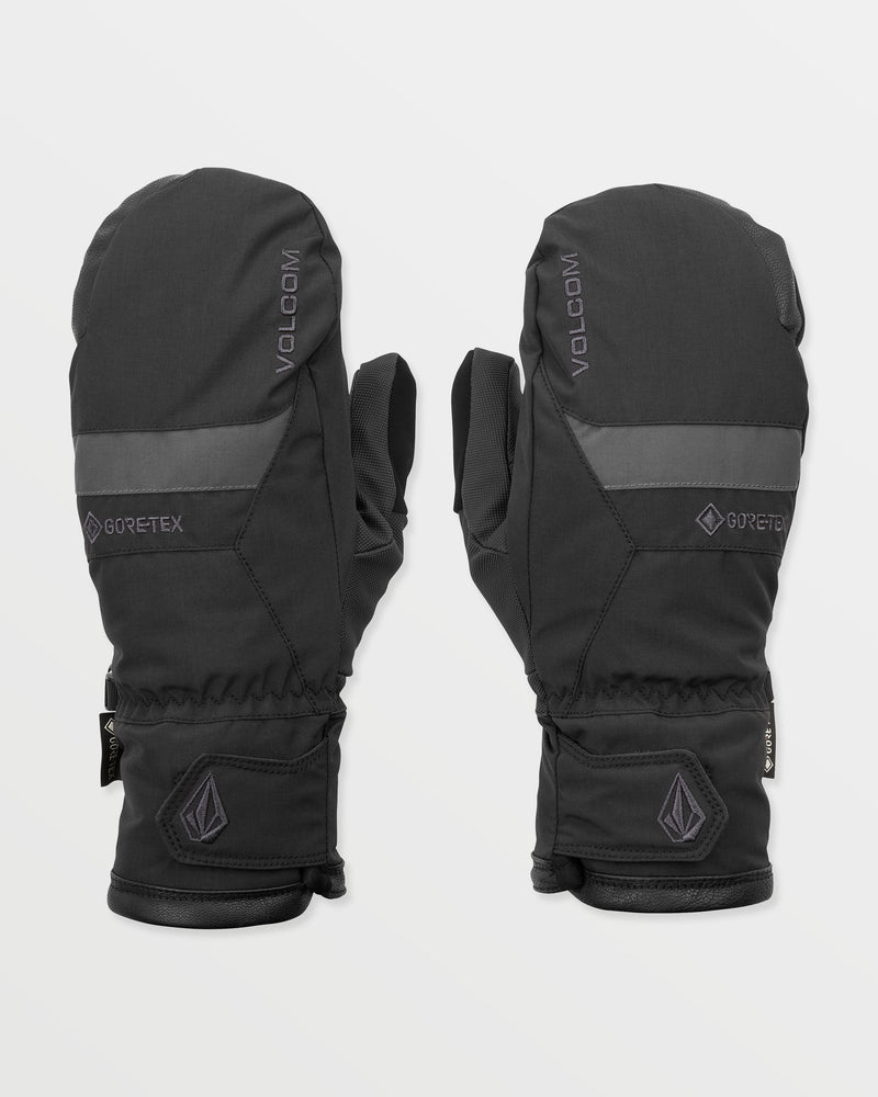 Load image into Gallery viewer, Volcom Men&#39;s Stay Dry Gore-Tex Snow Mittens Black J6852605-BLK

