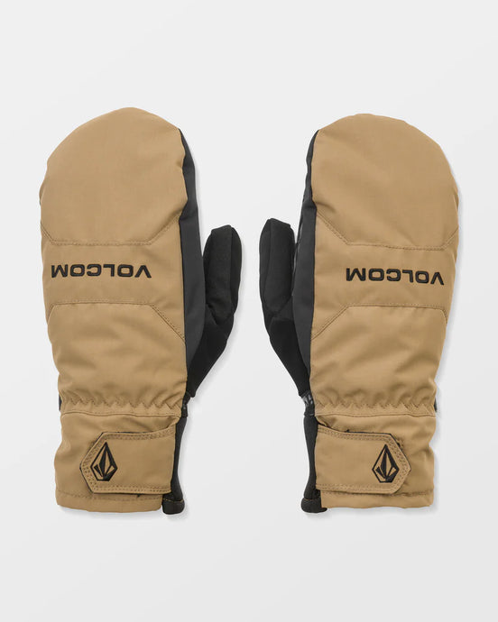 Volcom Men's V.Co Nyle Snow Mittens Bronze J6852608-BRZ