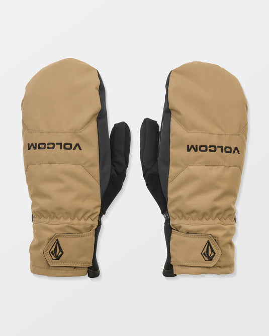 Volcom Men's V.Co Nyle Snow Mittens Bronze J6852608-BRZ