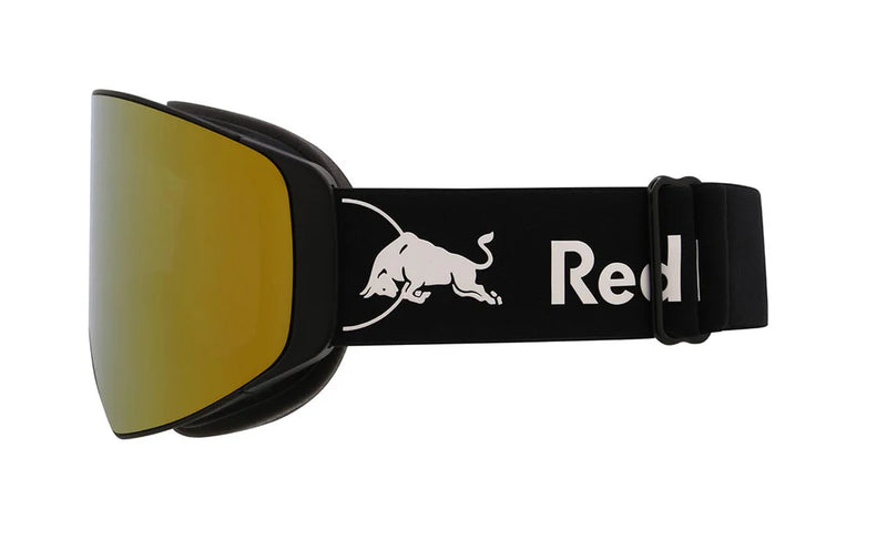 Load image into Gallery viewer, Red Bull Unisex Spect Jamm Black Snow Goggles Smoke/Yellow Mirror JAMM-09YE2
