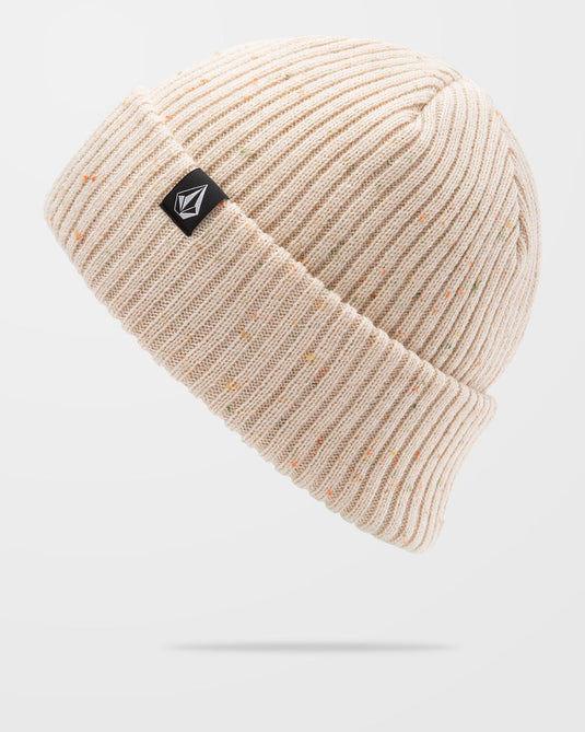 Volcom Women's Speckled Up Beanie Off White K5852657-OFW