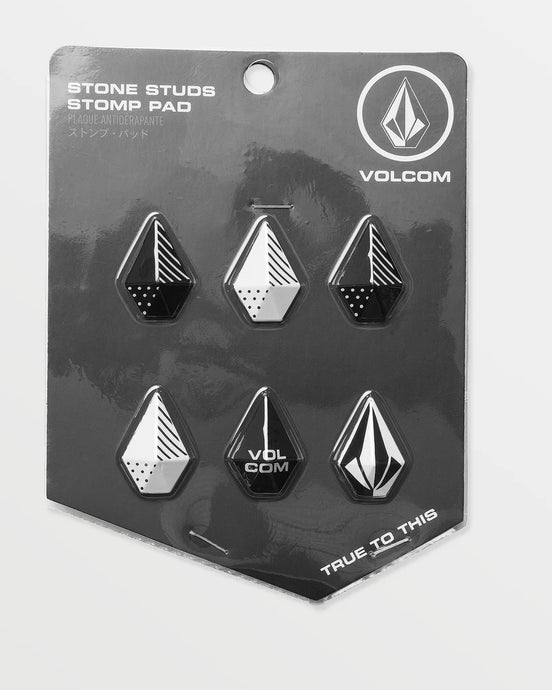 Volcom Stone Studs Stomp Pad Black White K6752600-BWH
