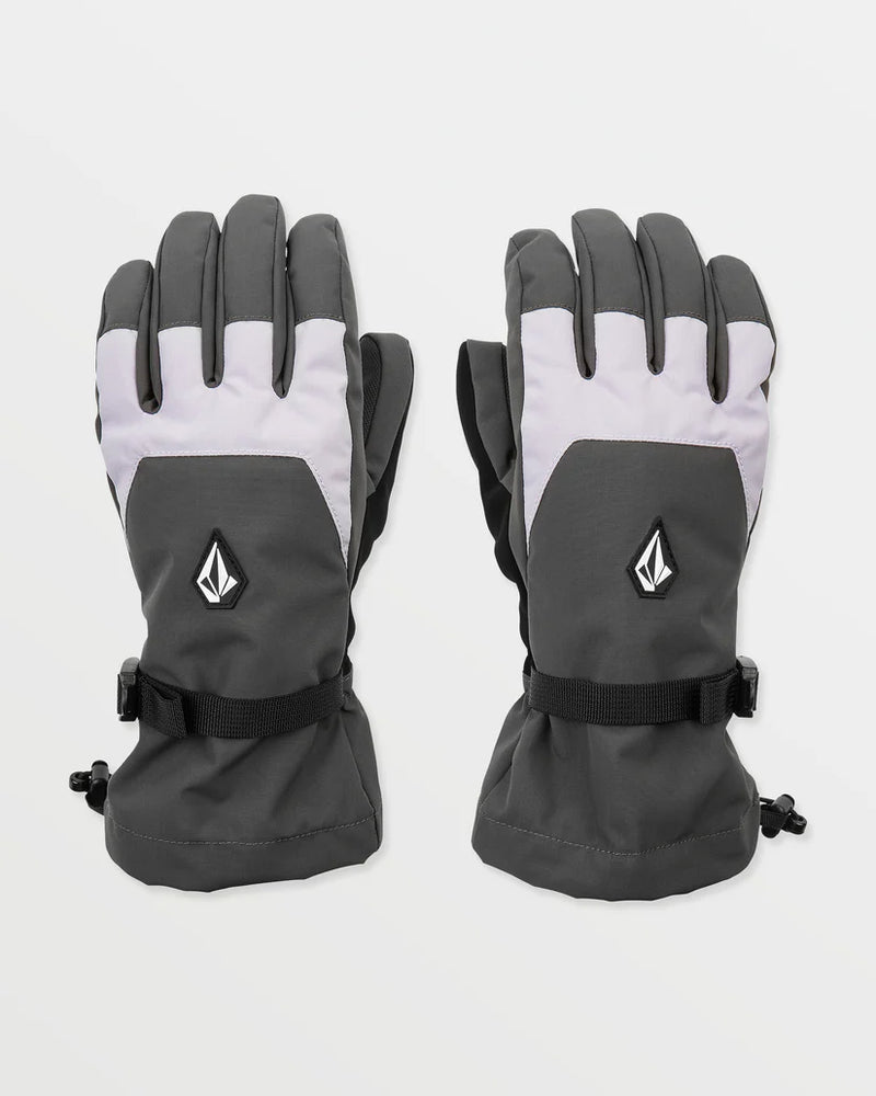 Load image into Gallery viewer, Volcom Women&#39;s V.Snow Over Snow Gloves Lavender Aura K6852604-LVA
