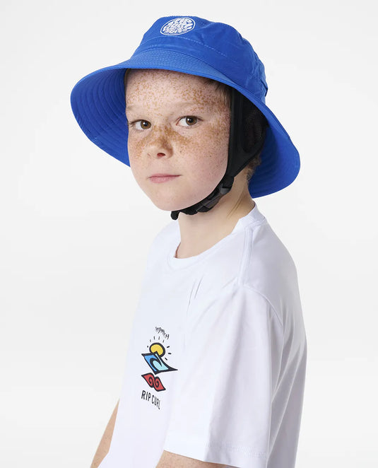 Rip Curl Kid's Surf Series Hat Blue KHABG9-0070