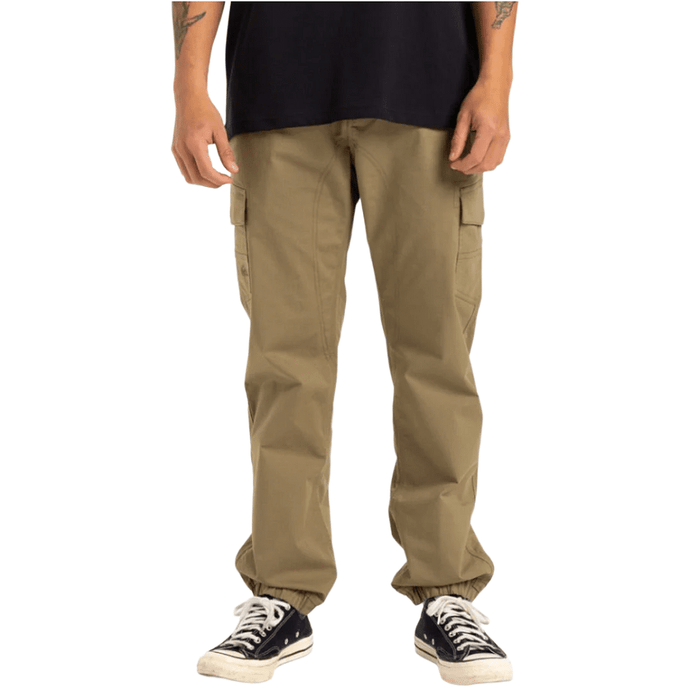 Quiksilver Men's Mw Cuffed Cargo Pants Aloe EQYNP03321_TMZ0