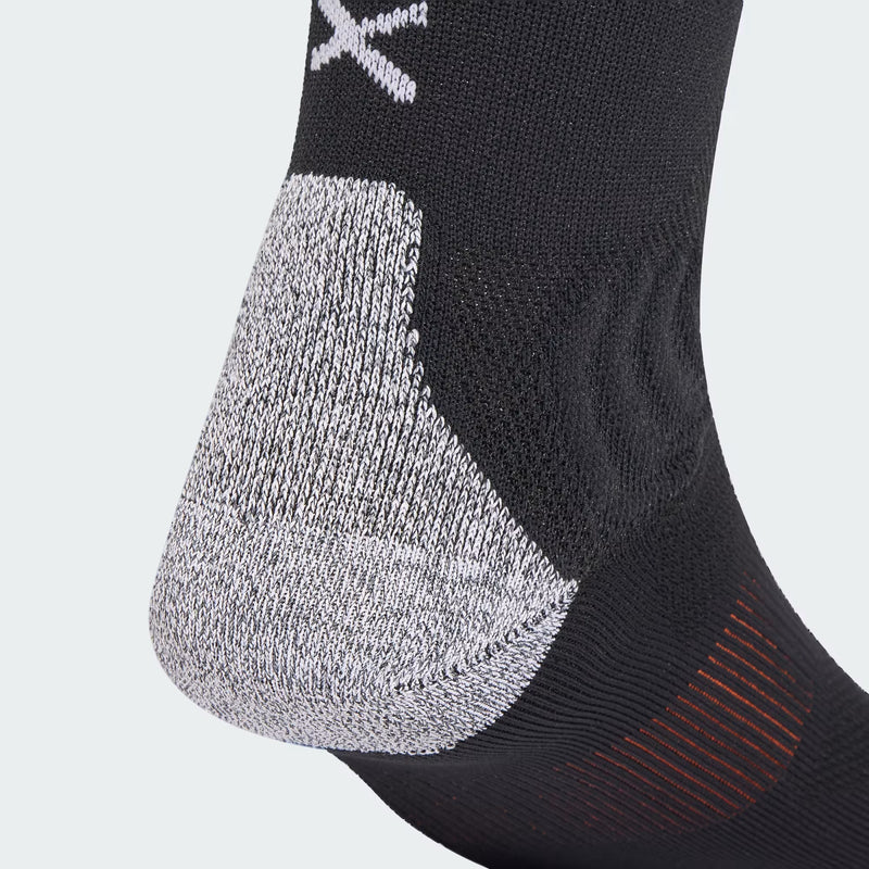 Load image into Gallery viewer, Adidas Terrex Men's Xperior Climacool Mid-Rise Hiking Socks Black/White KR6418
