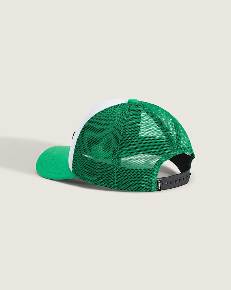 Load image into Gallery viewer, Vans Unisex Classic Patch Trucker Hat Vivid Verdant Green VN00066XFLX
