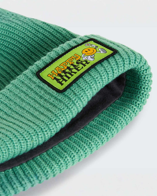 The North Face Kids' Salty Lined Beanie Dimmed Algae/Hike Patch NF0A8CGSW9V